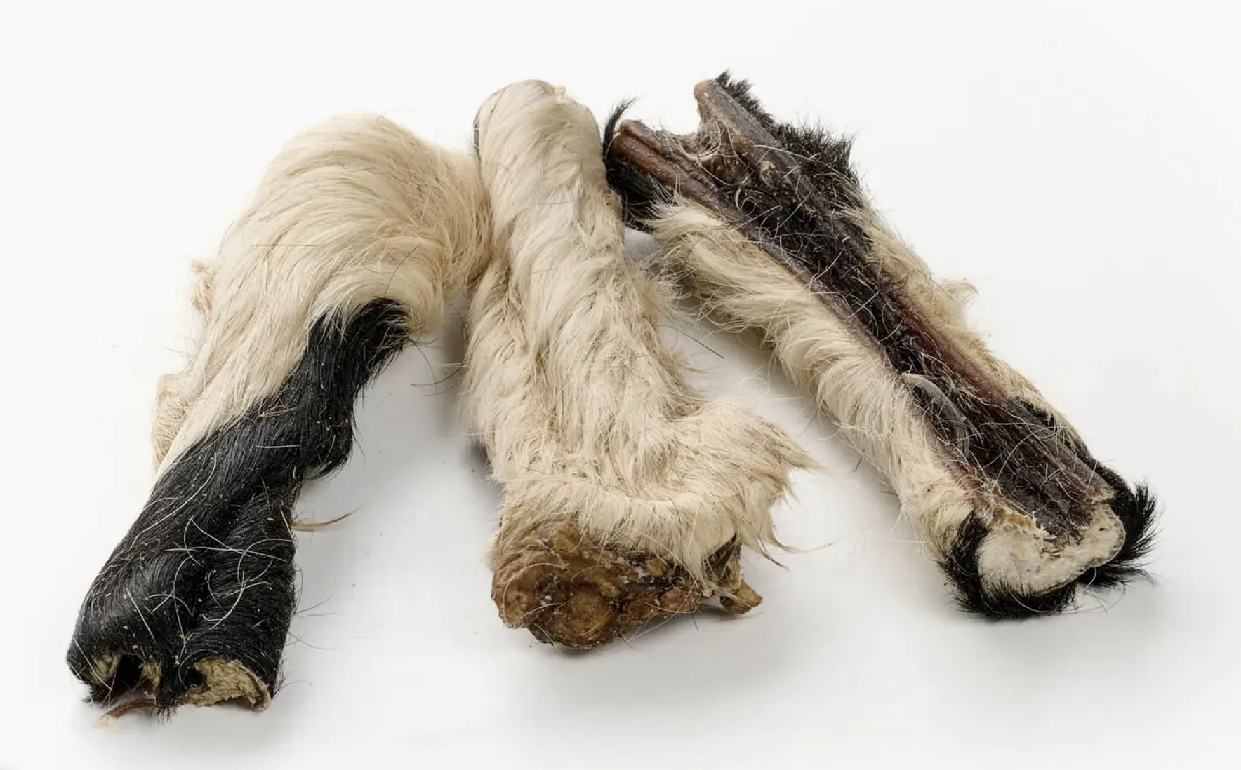 * Bande fourrure de bovin -courtes - 250G