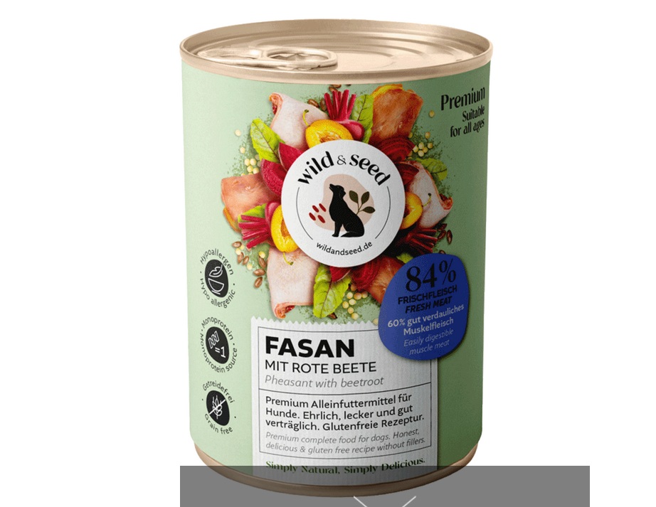 Pâtée Wild & Seed - différents goûts